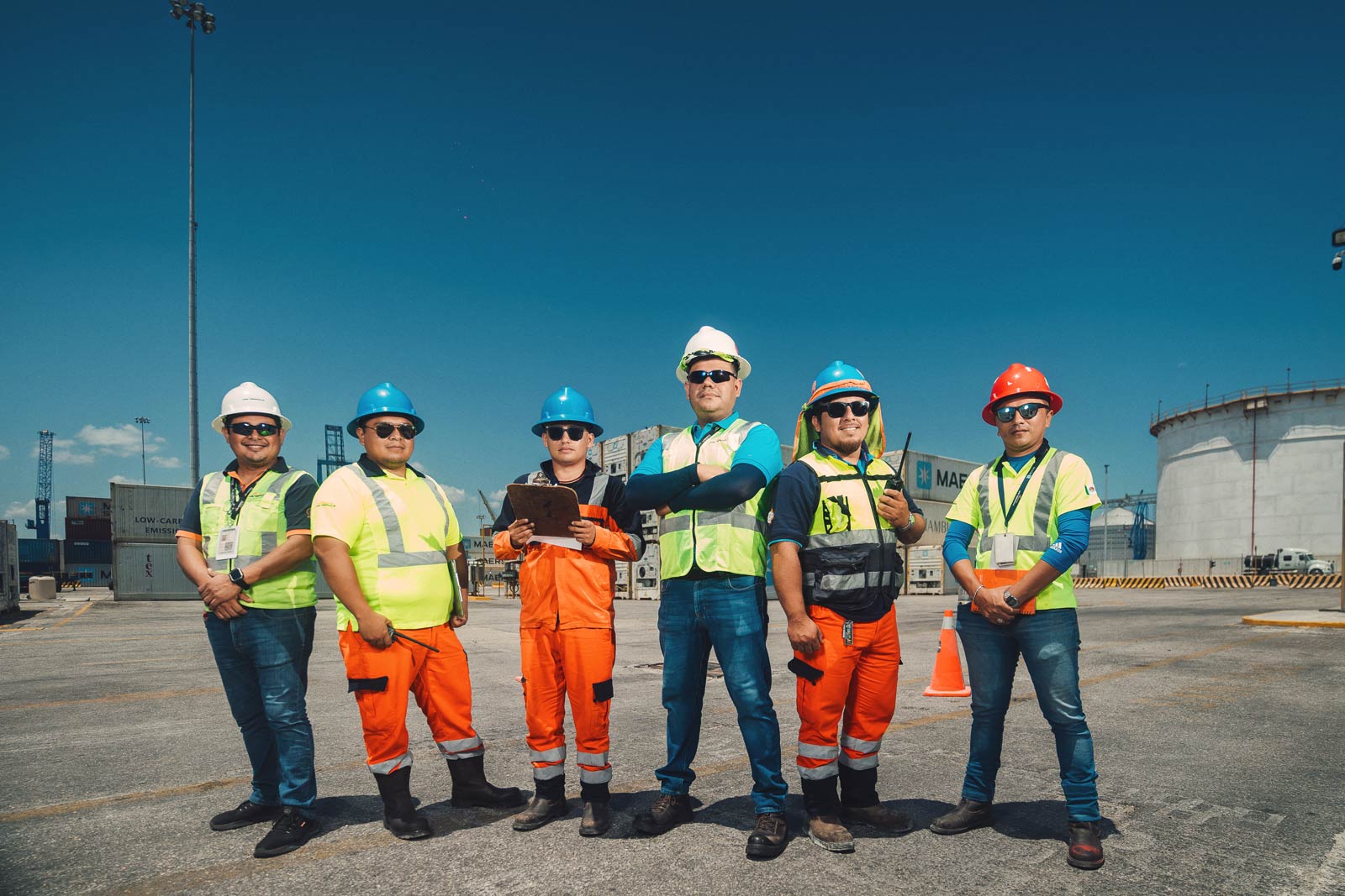 Job vacancies in the transport and logistics industry Team building event at APM Terminals