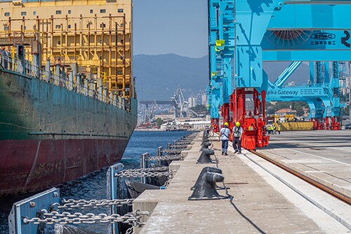 Rijeka Gateway quay