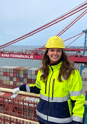 Emily Chiappini Zamola APM Terminals Gothenburg