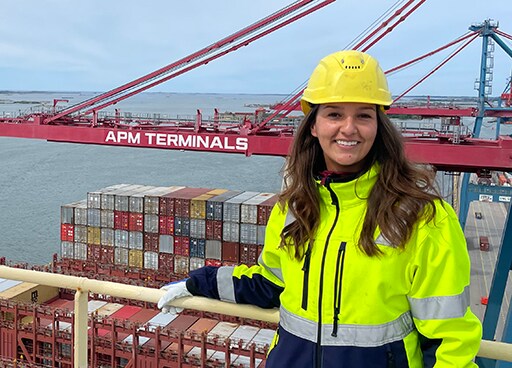 Emily Chiappini Zamola APM Terminals Gothenburg