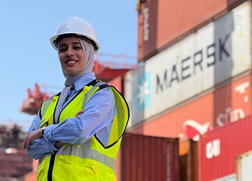 Heba Fahim Suez Canal Container Terminal 