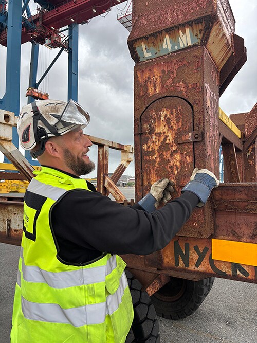 Martin Johansson APM Terminals Gothenberg