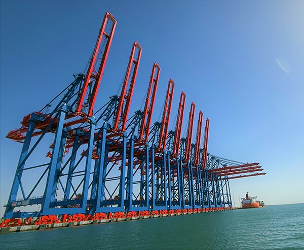 Suez Canal Container Terminal Egypt