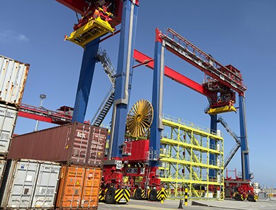 Suez Canal Container Terminal Egypt