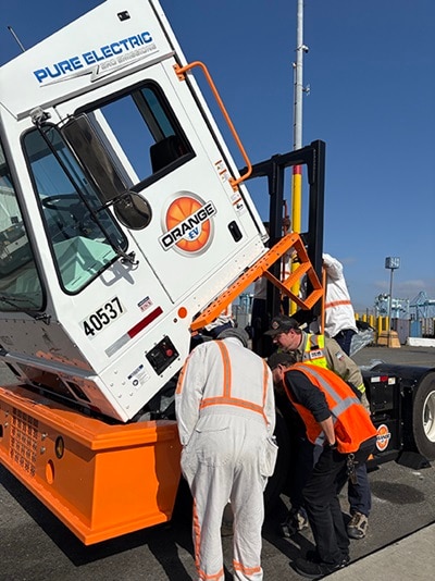 APM Terminals Pier 400 Orange EV