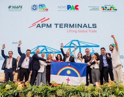 APM Terminals Suape inauguration ceremony