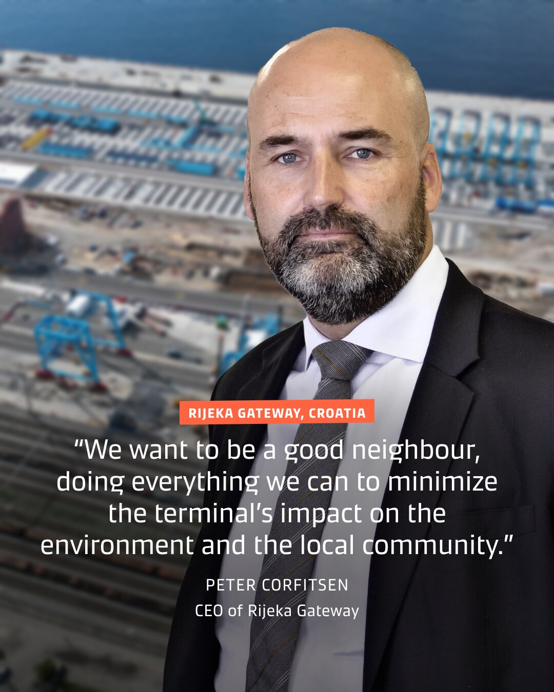 Peter Corfitsen APM Terminals Rijeka Gateway