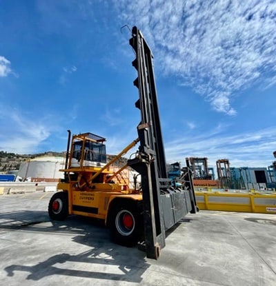 Fantuzzi Container Handler Used port equipment sales - APM Terminals