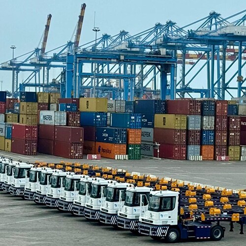 Tema Port in Ghana