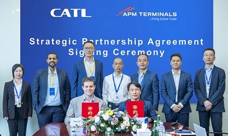 APM Terminals CATL signing