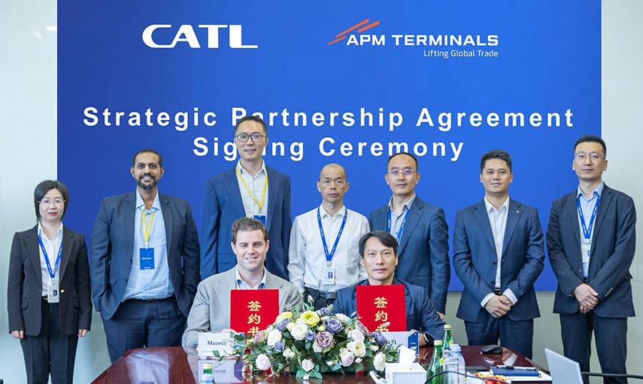 APM Terminals CATL signing