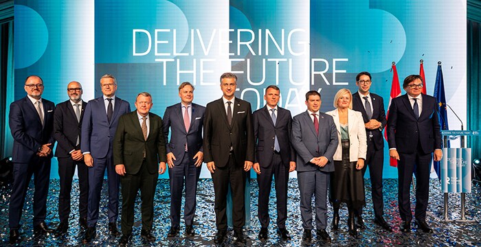 Rijeka Gateway opening ceremony