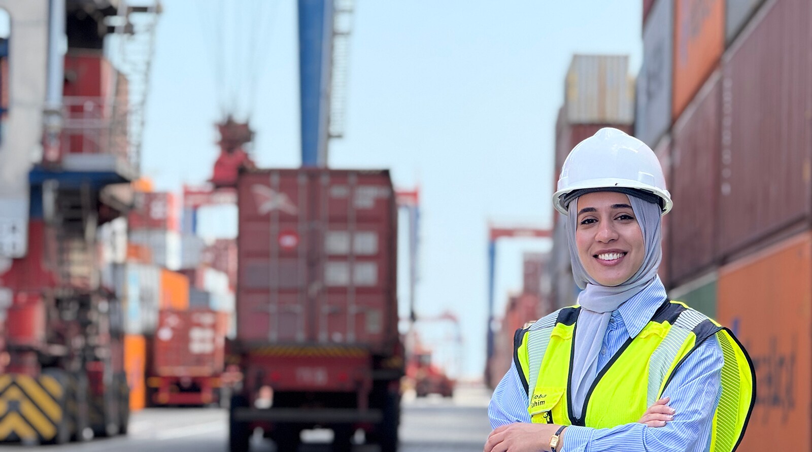 Heba Fahim Suez Canal Container Terminal 