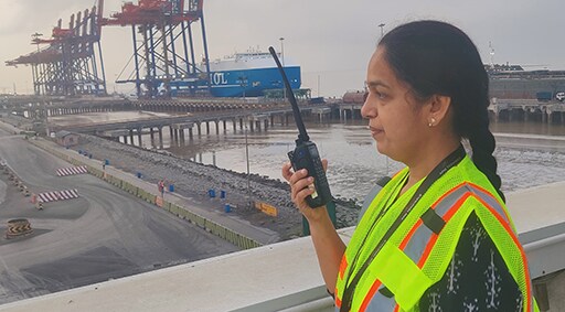 Kajal Vadiya APM Terminals Pipavav