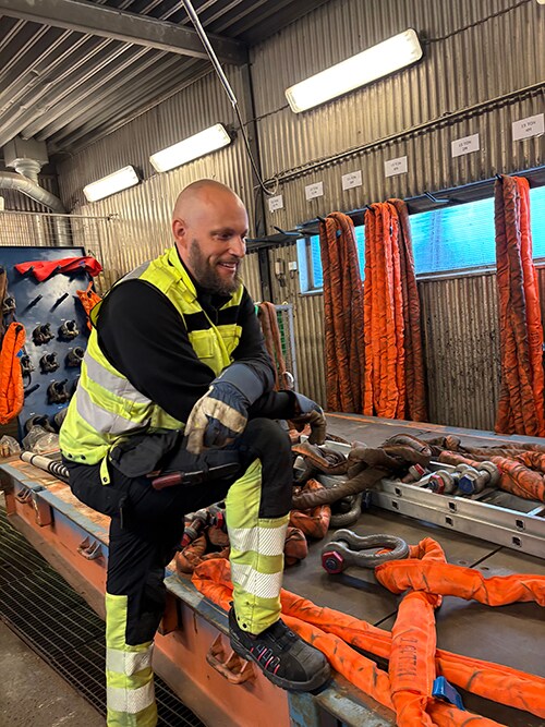 Martin Johansson APM Terminals Gothenberg