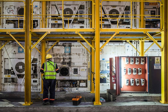 Reefer monitoring APM Terminals Buenos Aries