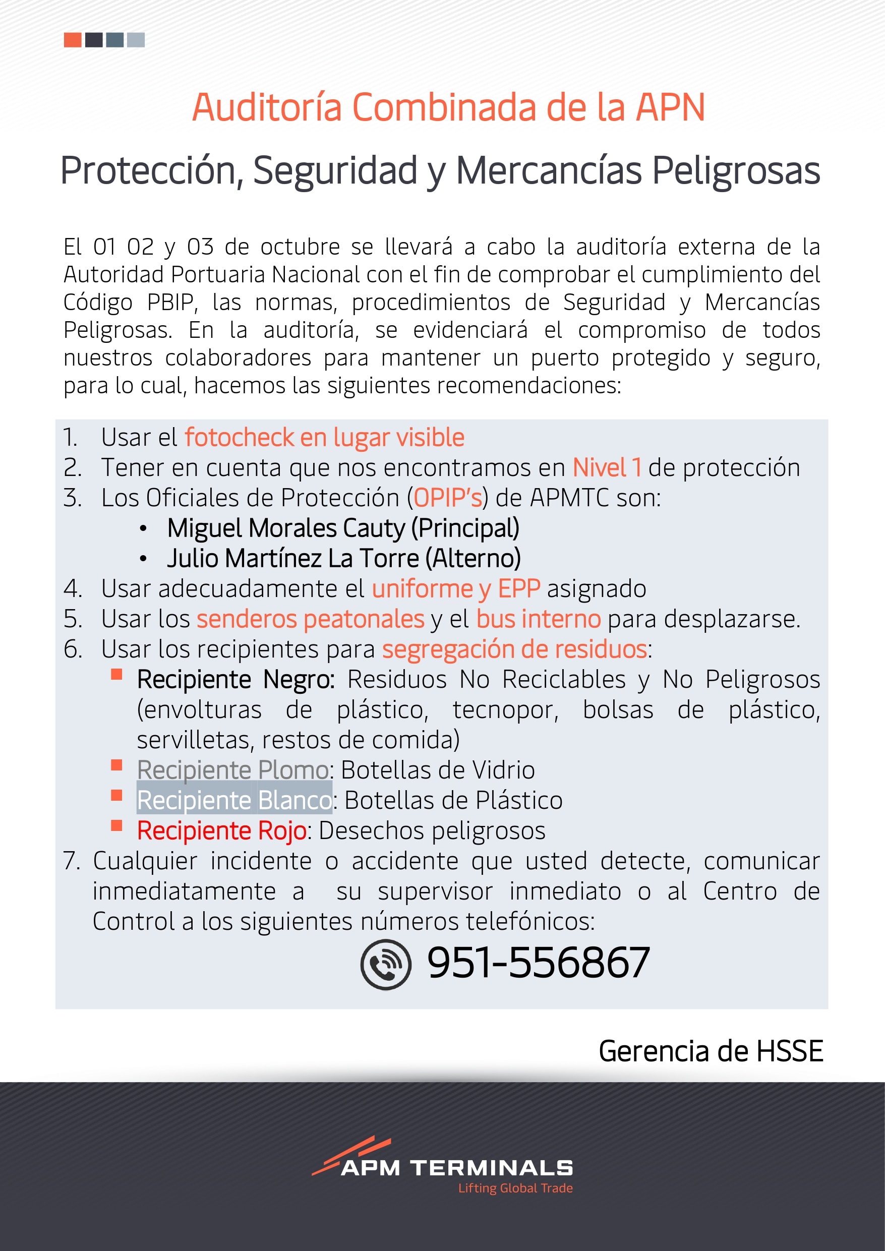 comunicado auditoria 2025