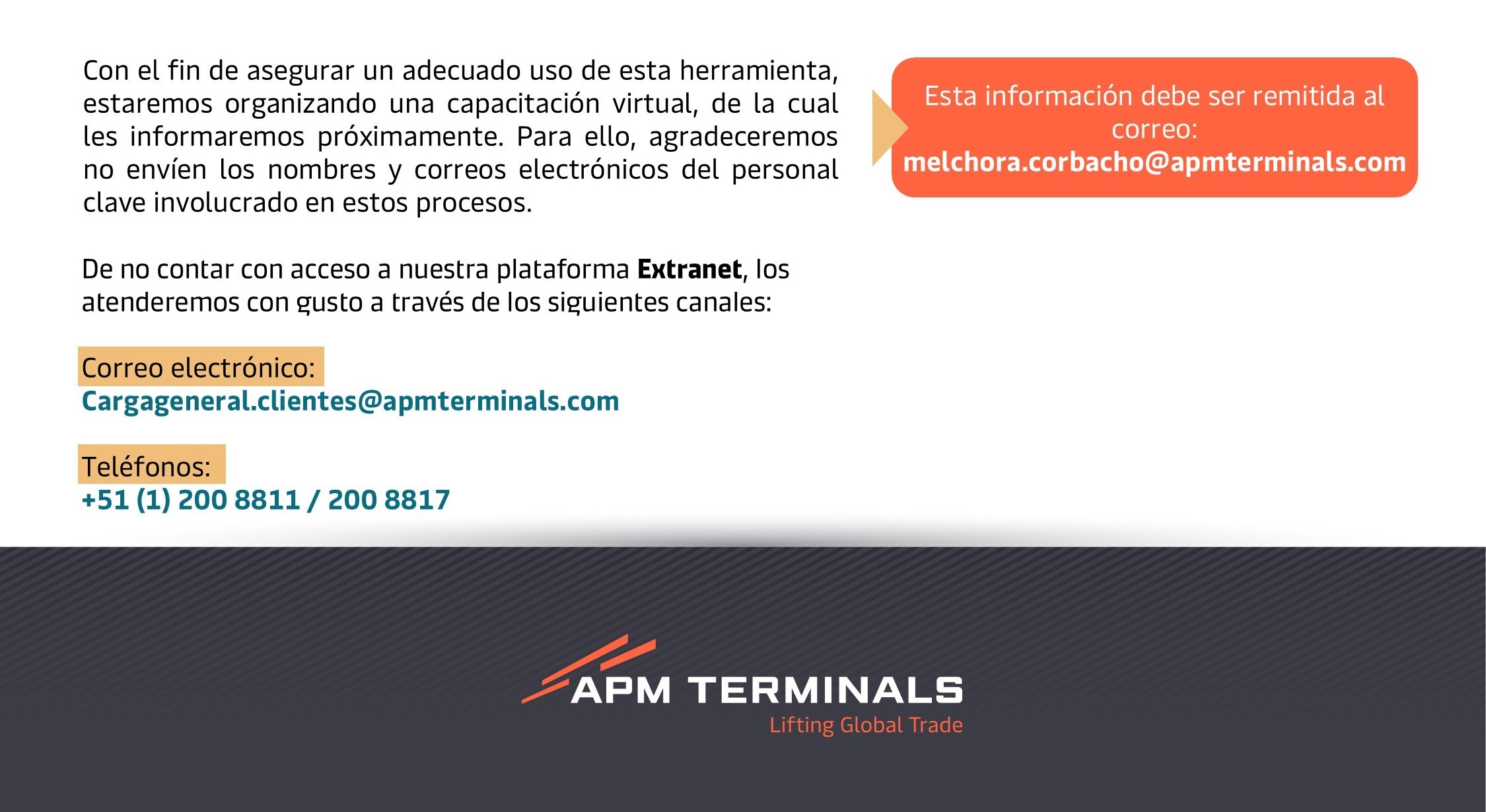 Comunicado Nuevas Platafoma 2025