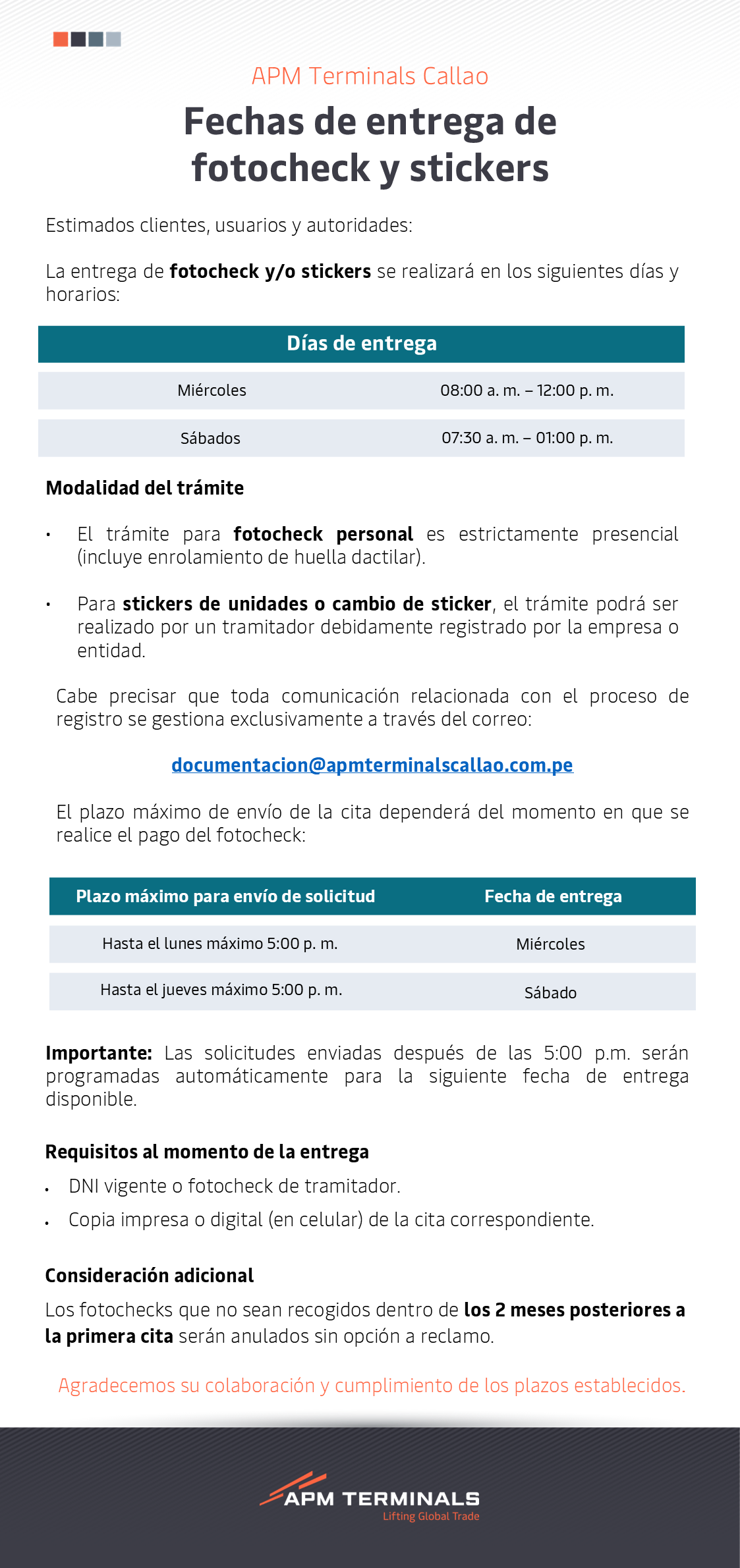 Fotocheck y Stickers