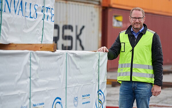 Roger Bergman, Marketing Manager at Stenvalls Trä