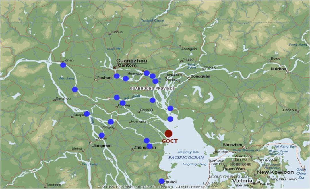 Nansha Port Location