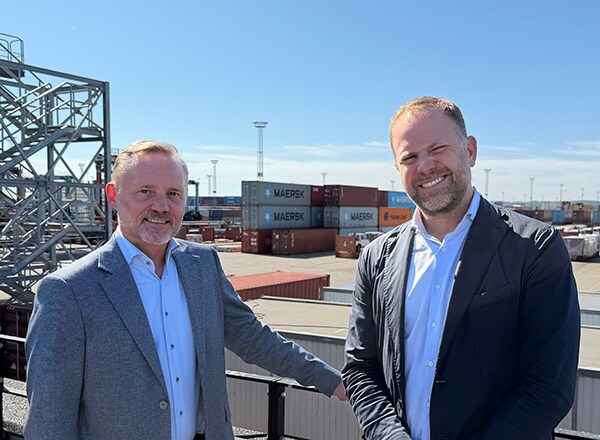 Kåre Spange and Mikael Gutman APM Terminals Denmark