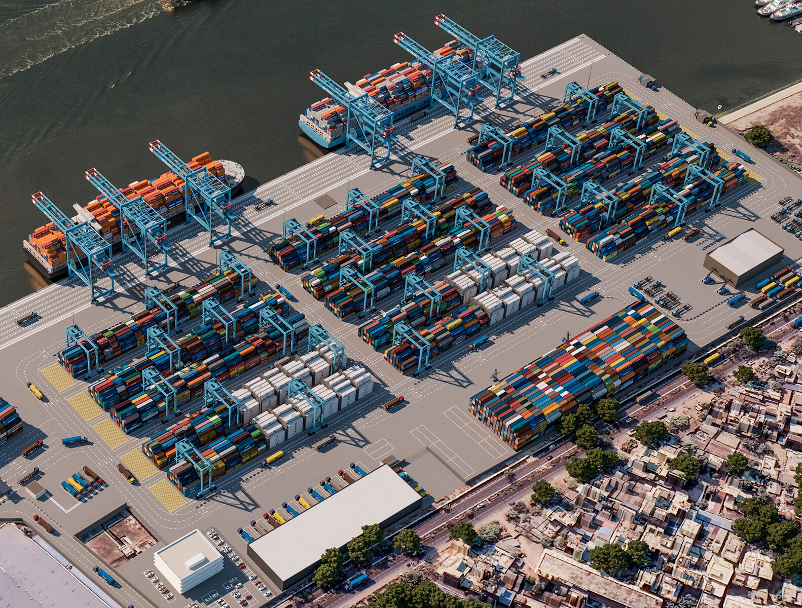 APM Terminals Laldia digital rendering