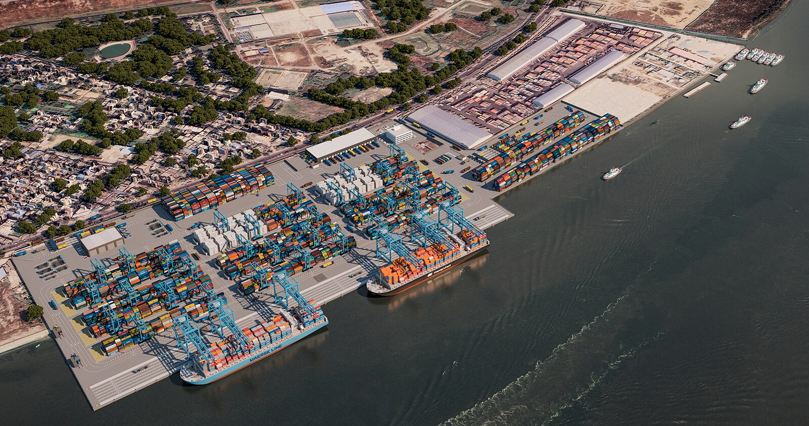 APM Terminals Laldia digital rendering