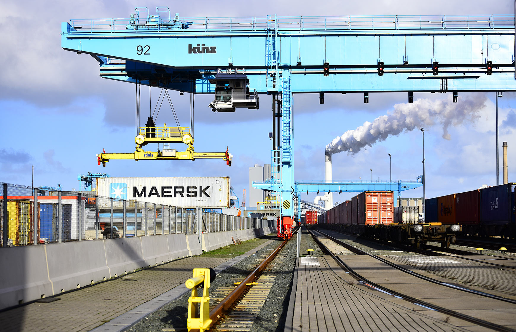 maasvalkte-rail APM Terminals Maasvlakte 2, Rotterdam Rail Terminal