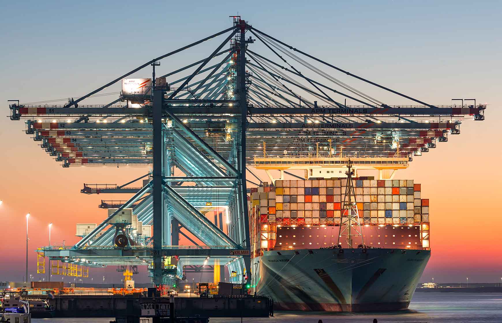 mvii Rotterdam container terminal
