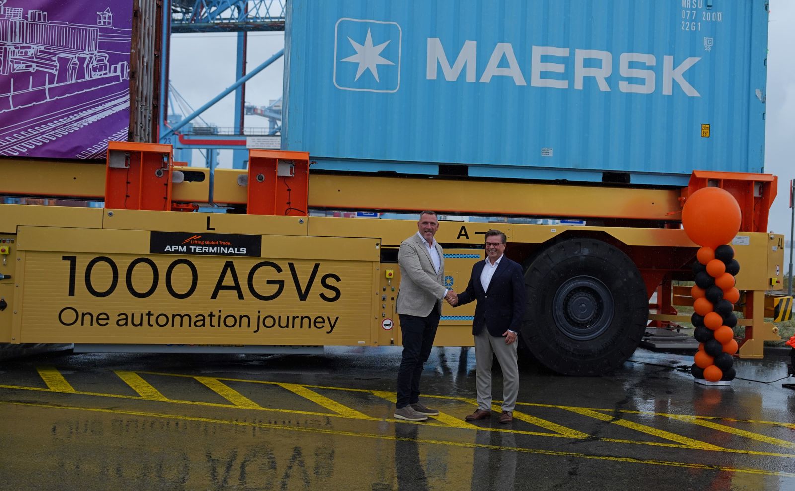 1000th AGV Handover Ceremony