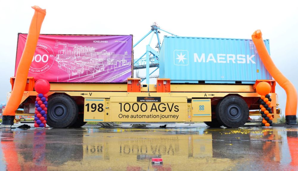 1000th AGV Handover Ceremony