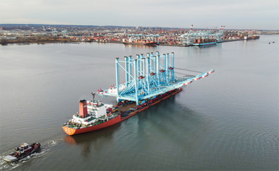 APM Terminals new cranes November 2024