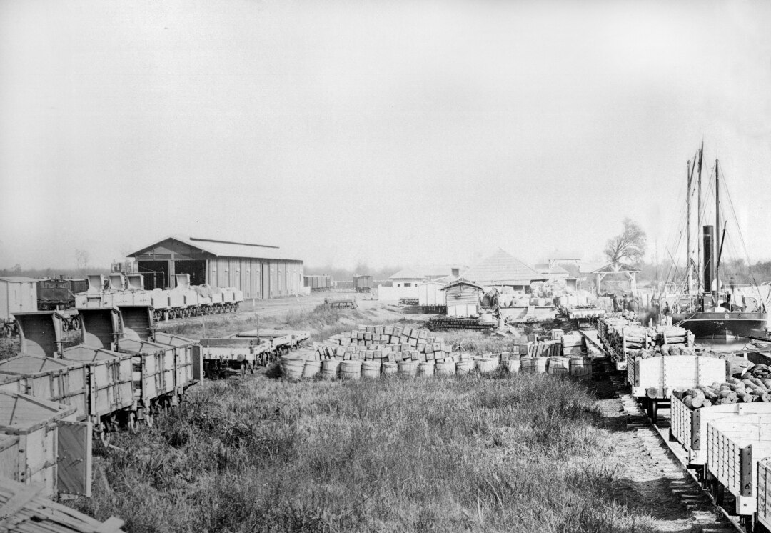 First Ships at Poti Port 