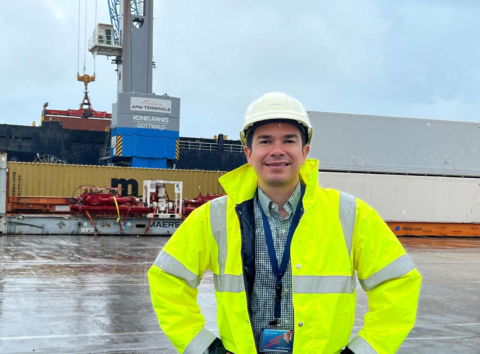Julian Fernández - MD of APM Terminals Poti