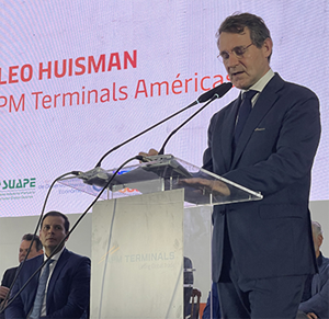 Leo Huisman APM Terminals Suape groundbreaking